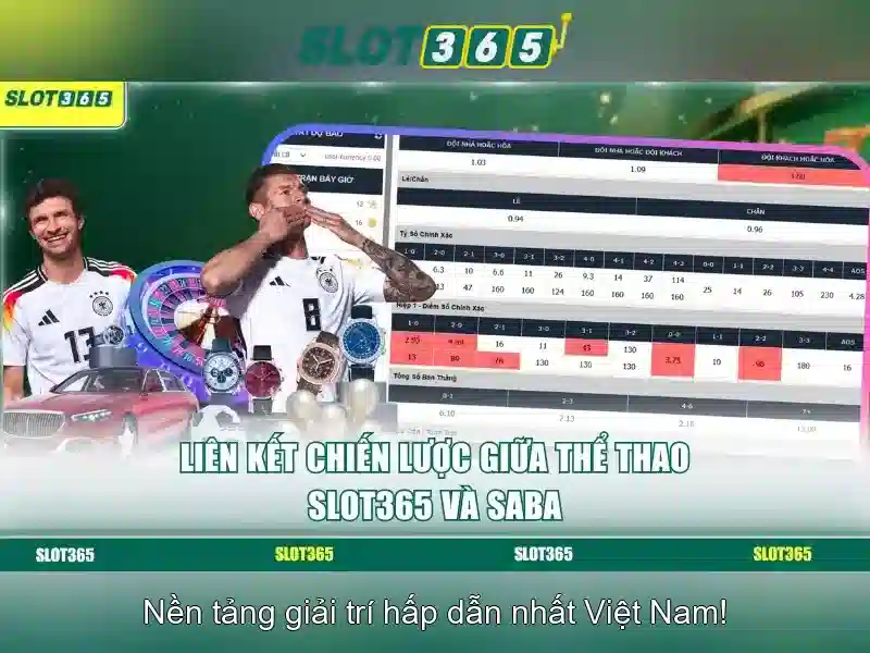 Slot365 và trải nghiệm quay slot hàng đầu